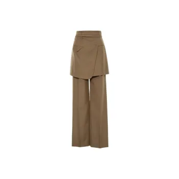 MASFER.SU Suit Trouser Women's Dark Khaki