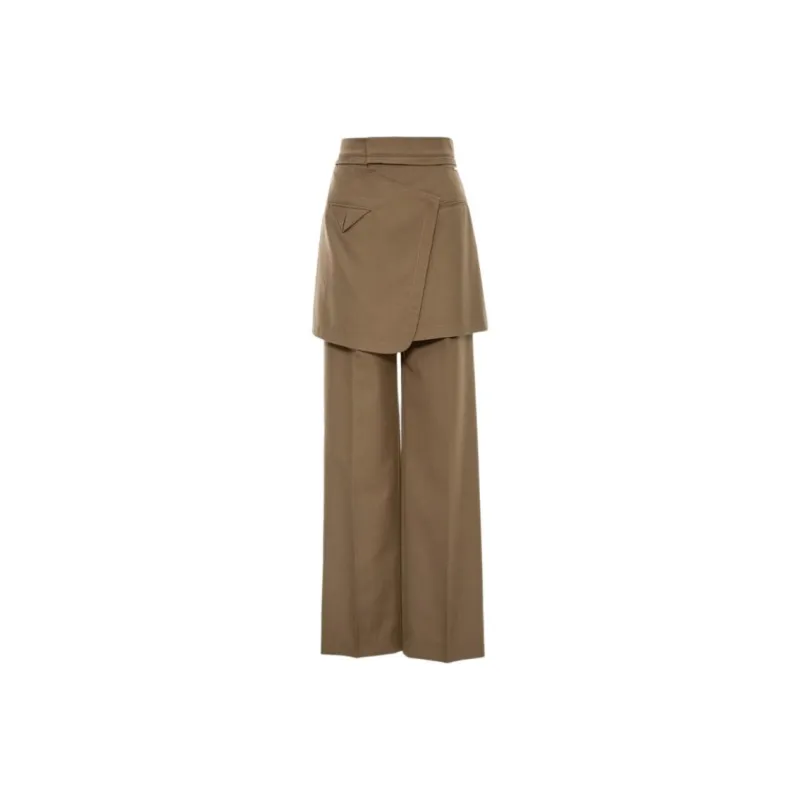 MASFER.SU Suit Trouser Women's Dark Khaki-0