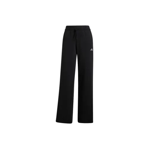 Adidas Free Shipping With AdiClub Essentials Small Logo Feel Cozy Open Hem Pants
