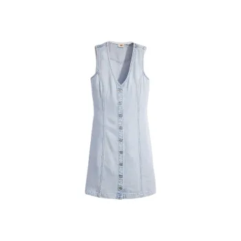 Levi's Sleeveless Dress Women's Light Blue