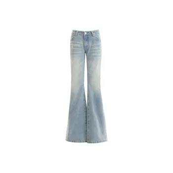 Wen Shan Jeans Women's Light Blue