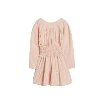 HOLZWEILER FW24 Long Sleeved Dress Women's Light Pink