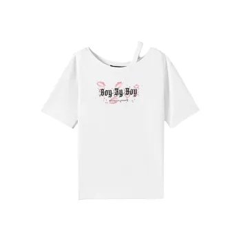 BOY BY BOY Short Sleeved Dresses Women's White