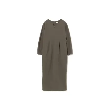 Beams Long Sleeved Dress Women's Brown