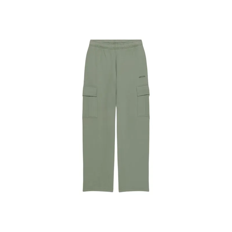 ARITZIA Cozy Sweatfleece Mega CargoTM Sweatpant Cargo Pants Women's Smoky Sage-0