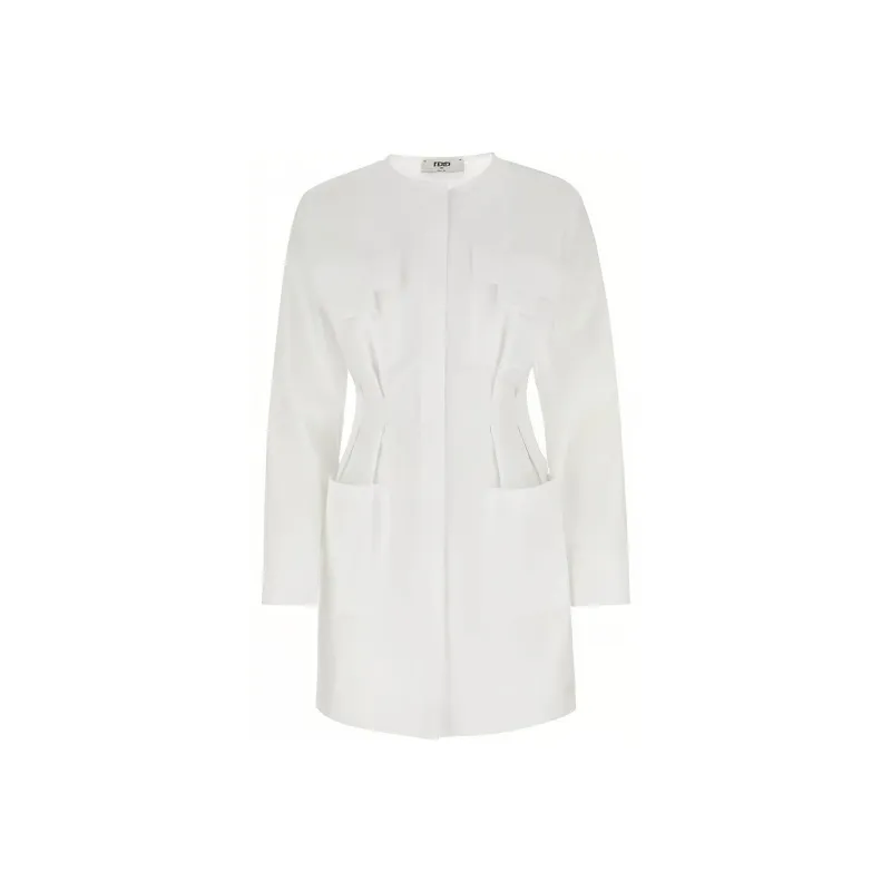 FENDI Long-Sleeved Dresses Women's White-0