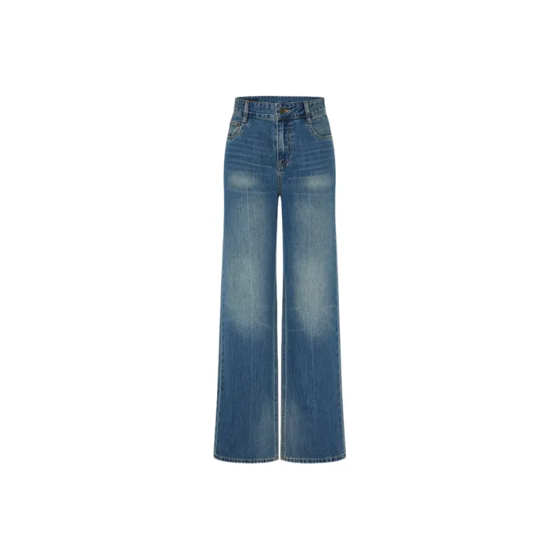 MO&CO Jeans Women's Denim Blue-1