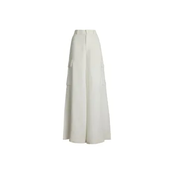 Ralph Lauren Collection Cargo Pants Women's Cream