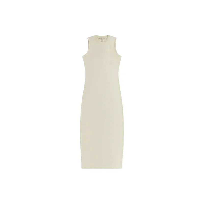 KITH Women's Rib Anthea Midi Dress 'Canvas'-0