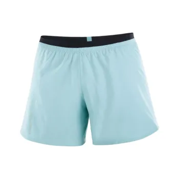 SALOMON CROSS 5' Casual Shorts Women's Light Blue