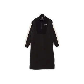 PUMA CORE HERITAGE FW24 Long Sleeved Dress Women's Black