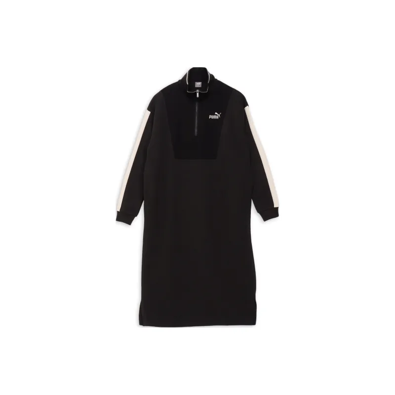 PUMA CORE HERITAGE FW24 Long Sleeved Dress Women's Black-0