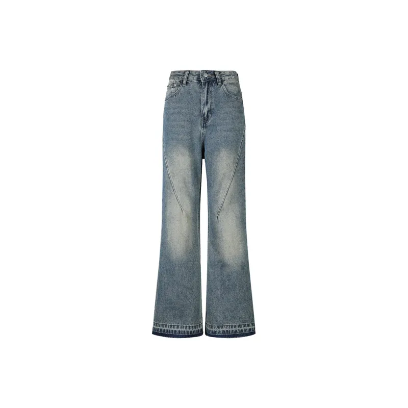 Wen Shan Jeans Women's Vintage Blue-4