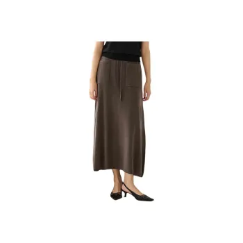 SNOWFORTE Knit Long Skirts Women's