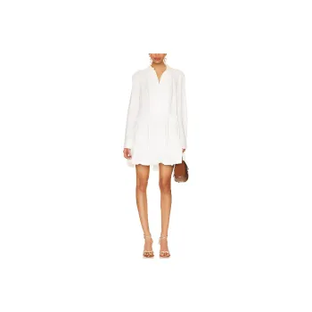 FREE PEOPLE Long-Sleeved Dresses Women's White