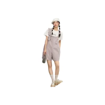 ZIHAN Overalls Women's Fresh Purple
