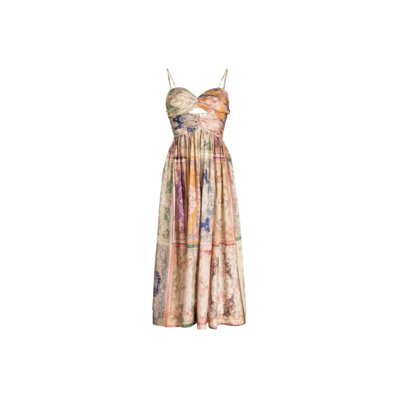 Zimmermann August Twisted Midi Dress-0