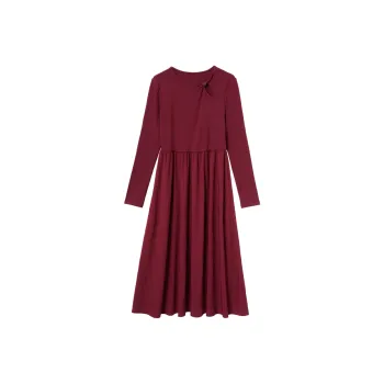 WESTLINK Long Sleeved Dresses Women's Red