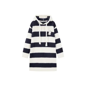 LEDIN Long Sleeved Dresses Women's Navy