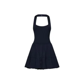 Alaia Crinoline Ruffled Minidress