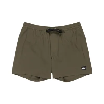 Quiksilver Everyday Flex Volley Beach Shorts Men's Grape Leaf Green