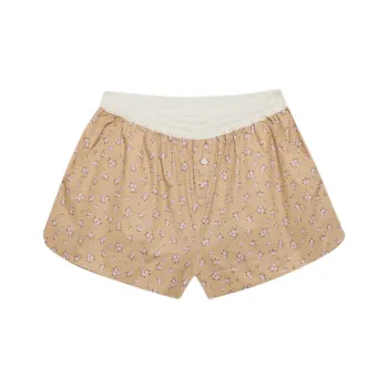 Victoria's Secret For Love & Lemons Tamren Boxer Short/Brown Casual Shorts Women's Brown