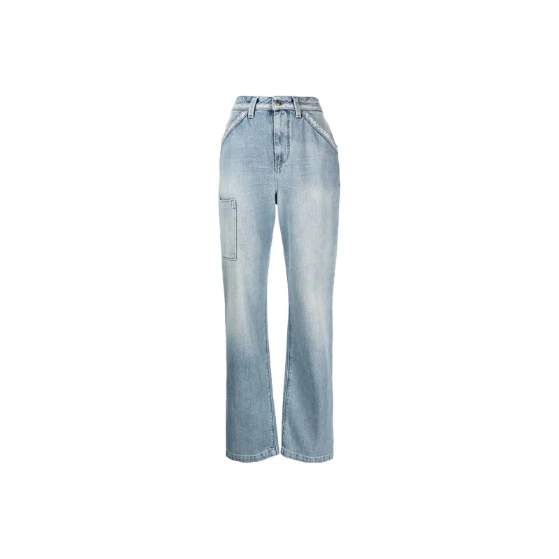 Rta Multi pocket Straight Leg Jeans-0