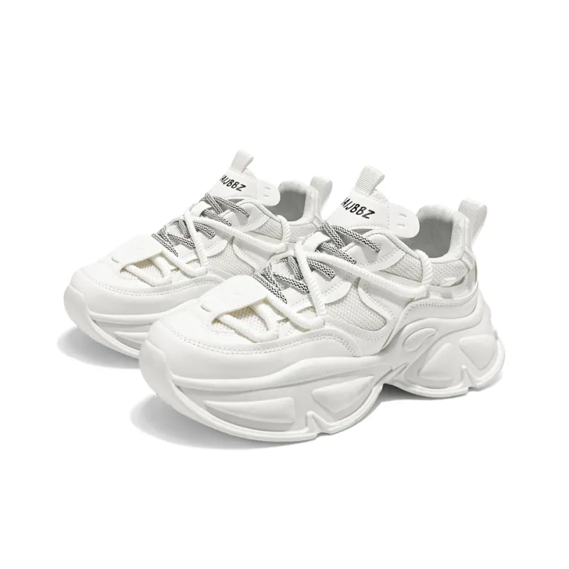 HACKBUTEER Low Top Chunky Sneakers Men's Box Included-3
