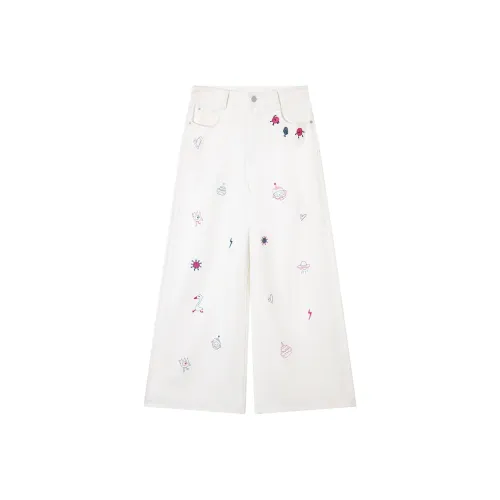 Ouyang Jeans Women's Original White