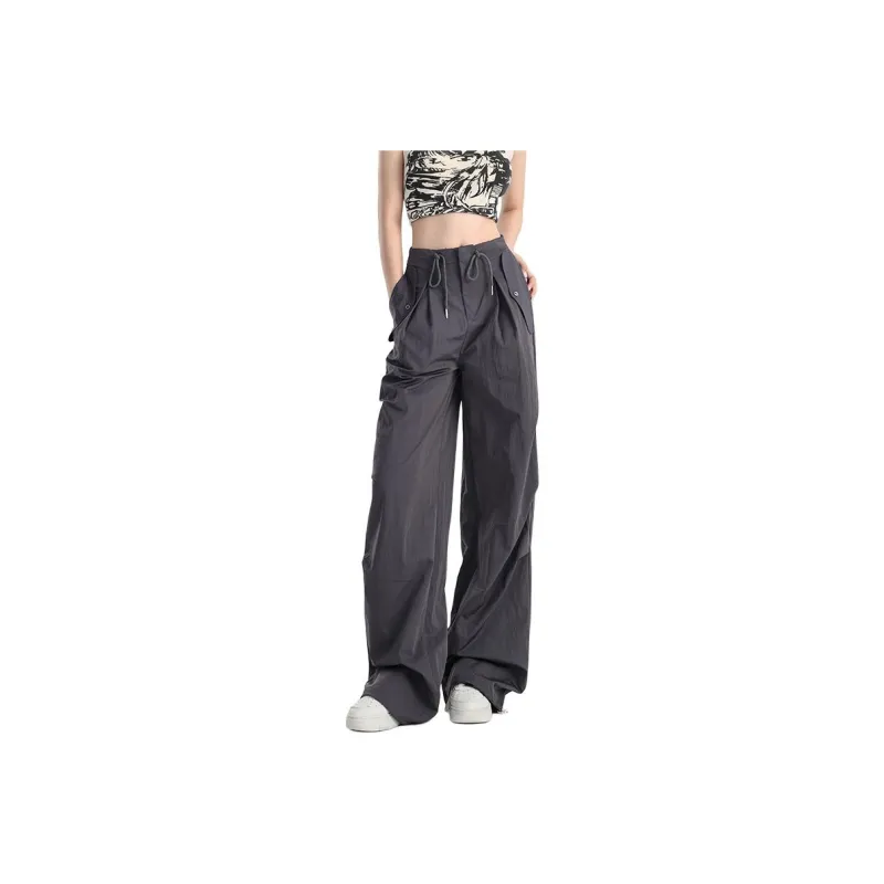 Kazakhstan Cargo Pants Women's Dark Gray-6