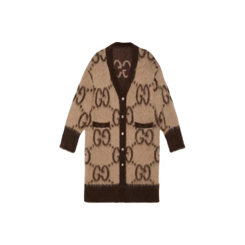 GUCCI Gg Long Cardigan-0