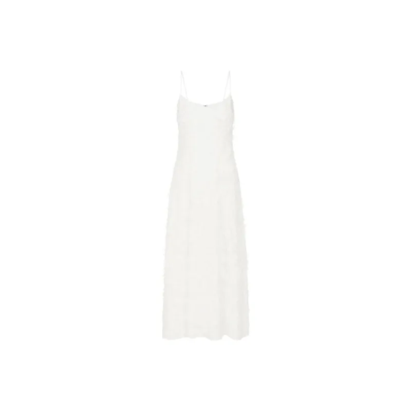 Anna Quan Stella Dandelion-appliqué Maxi Dress-0