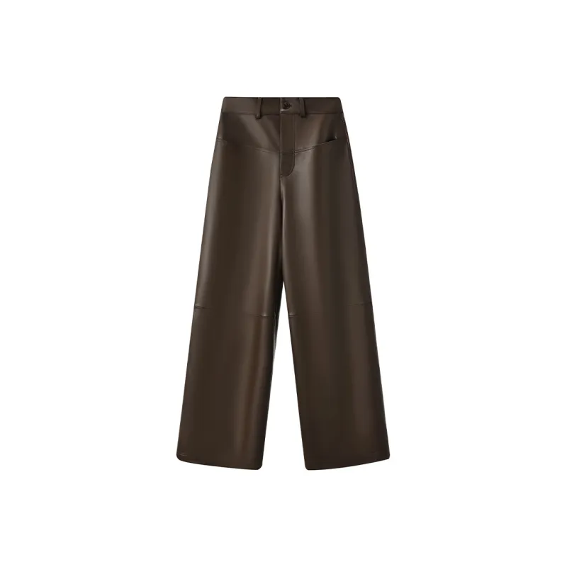SINBOS Leather Pants Women's-4
