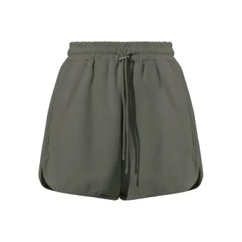 THE SEA LIFE Casual Shorts Women's Green Khaki