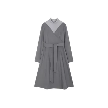 XWI Long Sleeved Dresses Women's Dark Gray