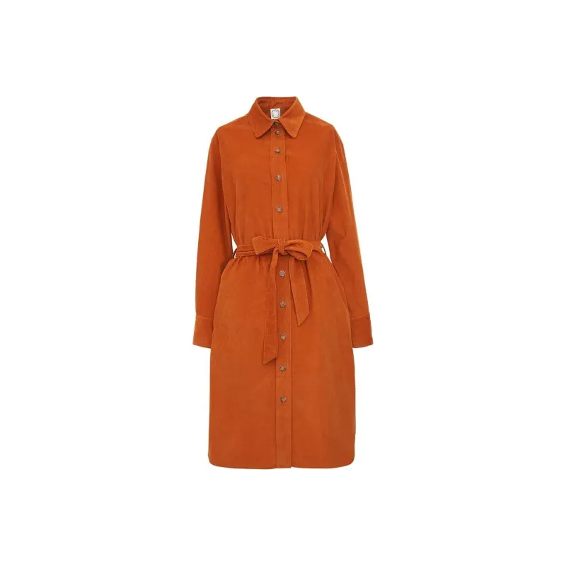 INES DE LA FRESSANGE Long Sleeved Dress Women's Orange-0