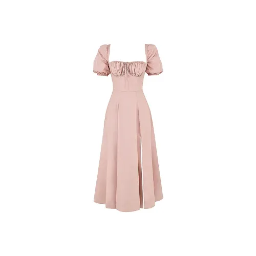 HOUSE OF CB Short Sleeved Dress Women's Rouge Pink