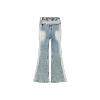 CHUU Jeans Women's Light Denim Blue