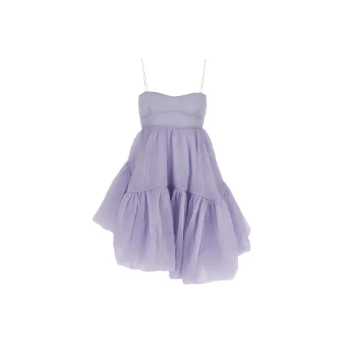 CECILIE BAHNSEN Slip Dresses Women's Purple