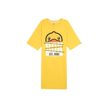 B.Duck Short Sleeved Dresses Women's Yellow