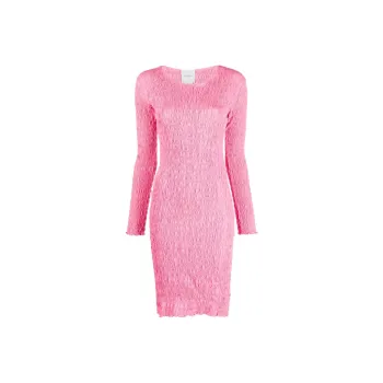 Patou Smocked Organic Cotton Dress