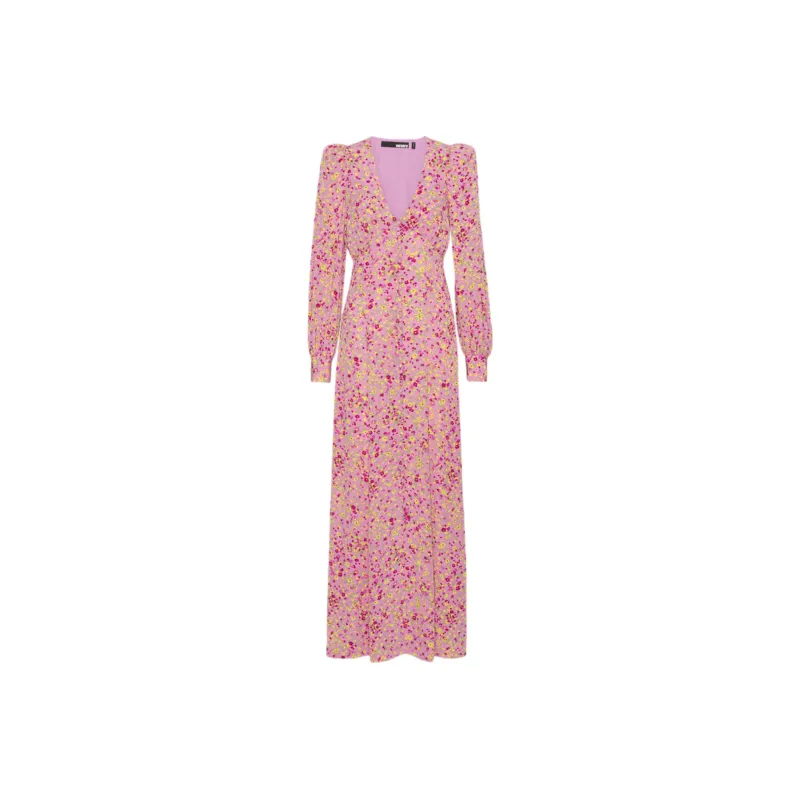 Rotate Floral-jacquard Maxi Dress-0