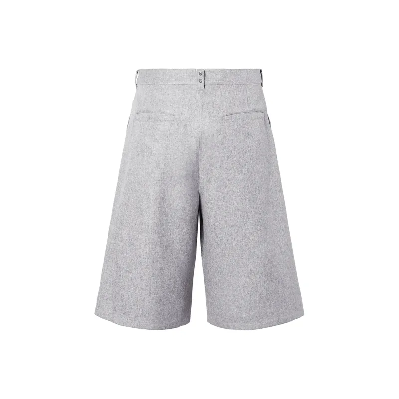 ROCAWEAR Casual Shorts Unisex Light Heather Gray-1