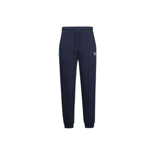 Reebok Knitted Sports Pants Women's Navy Blue