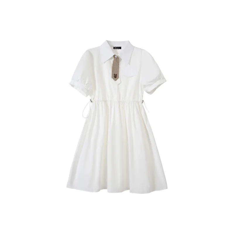 Adeworn Short Sleeved Dress Women's-0