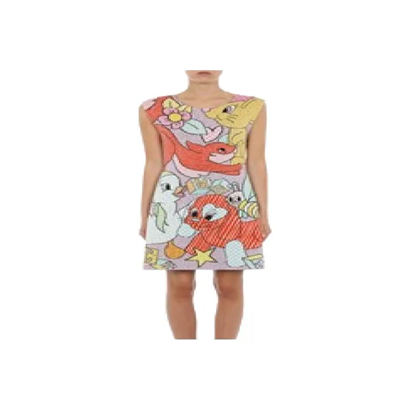 MOSCHINO Sleeveless Dress Women's Purple-0