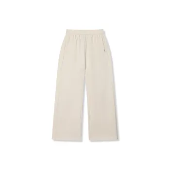 FILA Knitted Sports Pants Women's Steam White