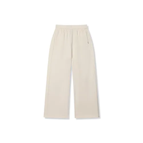FILA Knitted Sports Pants Women's Steam White