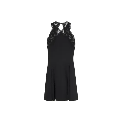 VERSACE Lace Detailed Sleeveless Mini Dress
