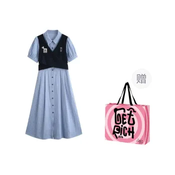 LWLG Short Sleeved Dress Women's